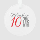 10 jaar geweldige.ai ornament (achterkant)