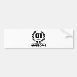 10 jaar Geweldige Bumpersticker