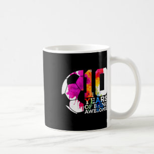 10 Jaar Geweldige Voetbal 10e Verjaardag  Koffiemok