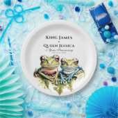 10 Jaar Huwelijk Jubileum Tuin Casual Partij Papieren Bordje (Feest)