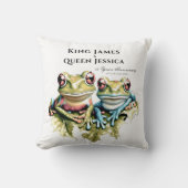 10 Jaar Huwelijksjubileum Tuin Casual Feest Kussen (Voorkant)