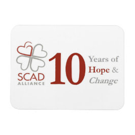 10 jaar Jubileum SCAD Alliance magneet