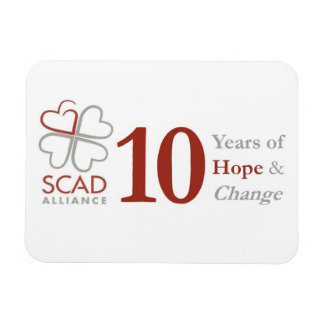 10 jaar Jubileum SCAD Alliance magneet