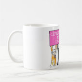 10 jaar kankervrij Jubileum Koffiemok (Links)