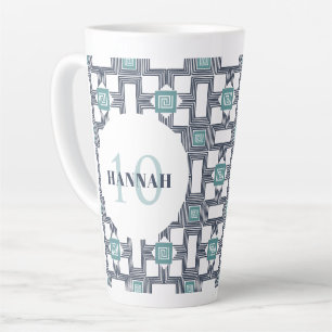 10 jaar obriety Birthday 17oz Latte Mok