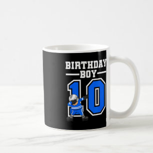 10 Jaar Oud Jongen IJshockeyspeler 10e Verjaardag Koffiemok
