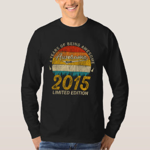 10 jaar oude Bday Retro Geweldige 10e verjaardagsc T-shirt