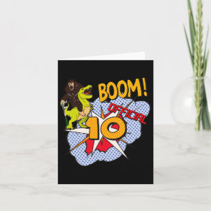 10 Jaar Oude Laser-label Game Gamer Gift Lasertag Kaart