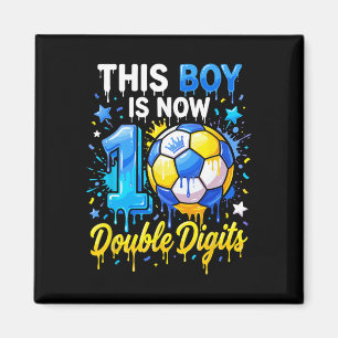 10 Jaar Oude Verjaardag Voetbal Deze Jongen Is Nu  Magneet