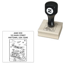 10 jaar Random Acts of Cardness Retourstempel