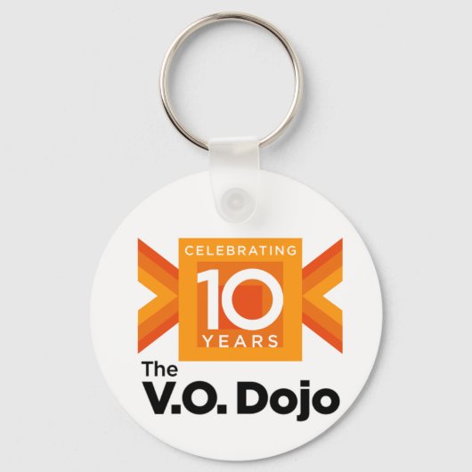 10 jaar Sleutelhanger (Voorkant)