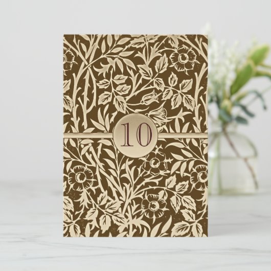 10 jaar uitnodiging tot  ontwerp (Staand voorkant)