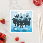 10 jaar Webkinz Silhouette Servet (Insitu)