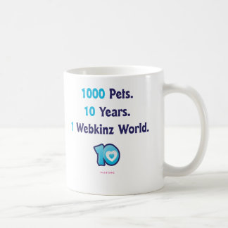 10 jaar Webkinz Stats Koffiemok