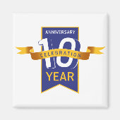 10-jarig_jubileum magneet (Voorkant)