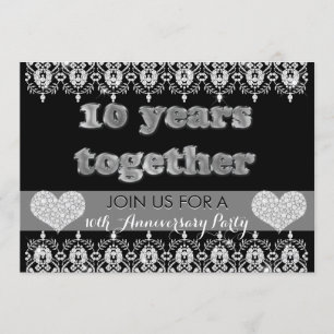 10-jarig jubileumfeest 10 Jaar Samen Harten Kaart