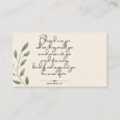 10 Jours d'écriture Verse Cartes | Matthieu 5:11 (Devant)