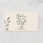 10 Jours d'écriture Verse Cartes | Matthieu 5:5 (Devant)