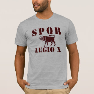 10 Julius Caesar's beroemde 10e Legion - Roman Bul T-shirt