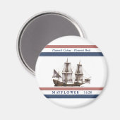 10 kolonie van de platte bloementeelt magneet (Voorkant / Achterkant)