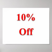10% korting op Poster (Voorkant)