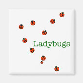 10 ladybugs magneet (Voorkant)