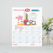 10 Learn To Spell Letter P Teacher Home Schooling (Staand voorkant)