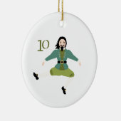 10 Leidingsnoeren Keramisch Ornament (Rechts)