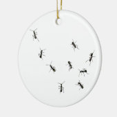 10 mieren keramisch ornament (Links)