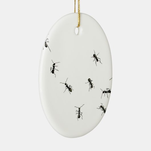 10 mieren keramisch ornament (Rechts)