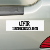 10-mijl bumpersticker (Op auto)