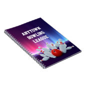 10-pins bowling notitieboek (Rechterzijde)