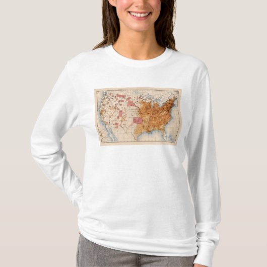 10 Populatie 1870 T-shirt (Voorkant)