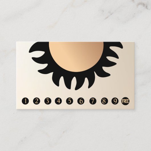 10 Punch Spray Tan Bezoek Customer Loyalty (Voorkant)