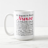 10 raisons d'aimer une tasse de café d'infirmière (Gauche)