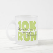 10 Run Spring Green Matglas Koffiemok (Links)
