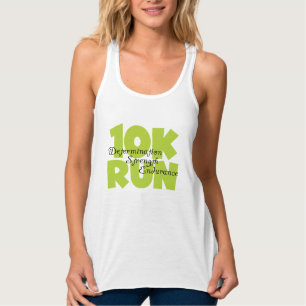 10 Run Spring Green Tanktop