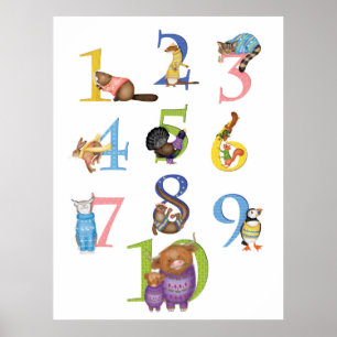 10 Schotse dieren poster