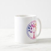 10 Sephirot and Tree of Life Coffee Mok (Voorkant rechts)