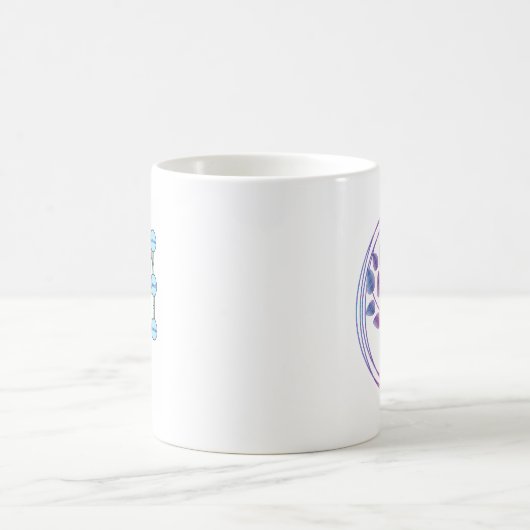 10 Sephirot and Tree of Life Coffee Mok (Center)