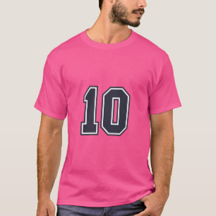 10 Sportnummer 10 T-shirt