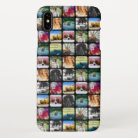 10 Square Photo Grid Sjabloon Rond zwart Lijst