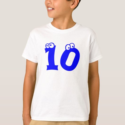 10 T-SHIRT (Voorkant)