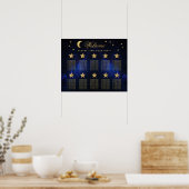10 Tableau Mariage céleste Bleu Or Plat (Cuisine)