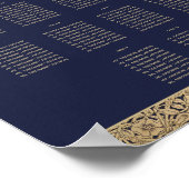 10 Tableau Marine Mariage bleu Tableau de siège Ro (Coin)