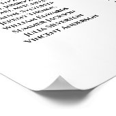 10 Tafel Stusty Blue Boho Wedding Seating Chart Poster (Hoek)