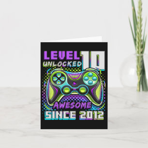 10 Unlocked Geweldige 2012 Videospel 10e Verjaarda Kaart