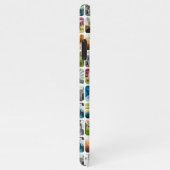 10 vierkant Sjabloon Rond Wit Lijst van het Net va iPhone Hoesje (Rechterkant)