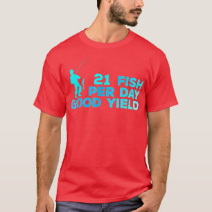 10 vissen per dag met goede opbrengst Gevist Love T-shirt