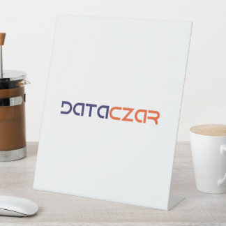 10"X12" plastic voetafdruk Reclamebord Met Voetstuk